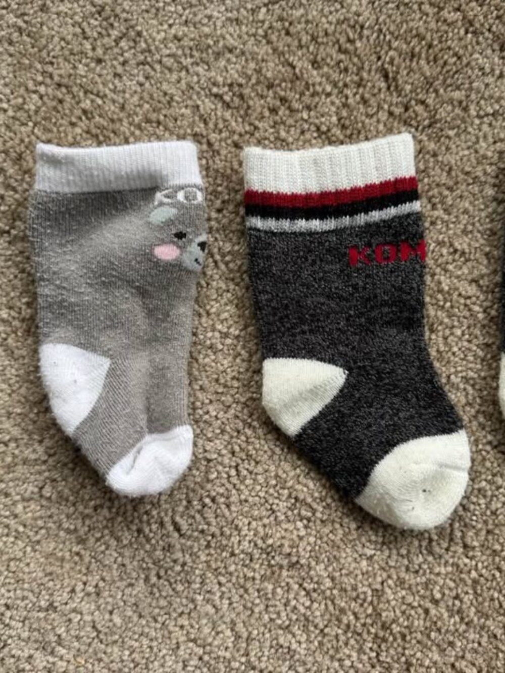 Kombi winter baby sock lot 3-9 months